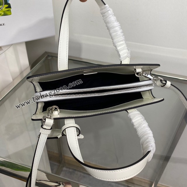Prada專櫃新款mini購物袋 1BA357 普拉達複刻Re-Edition全皮手提包 csp1079
